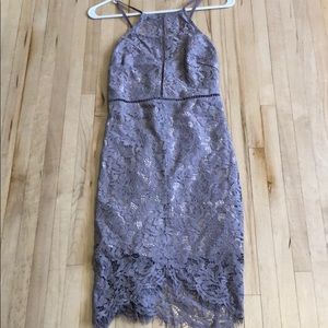 Lilac Lace Dress